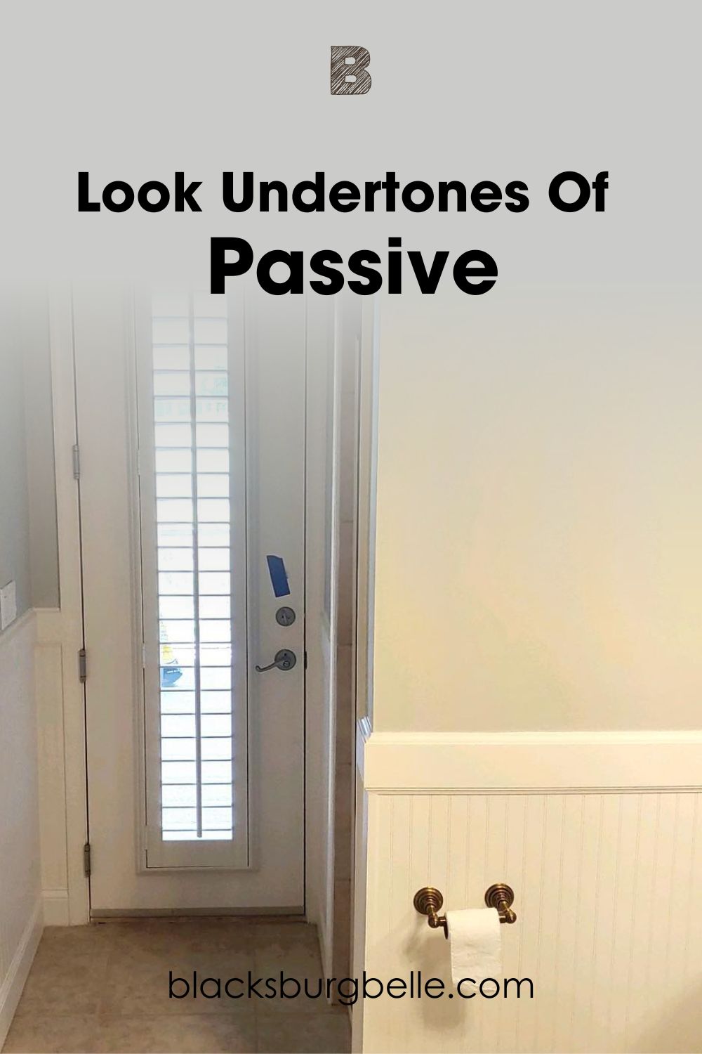A Closer Look at Passive Undertones