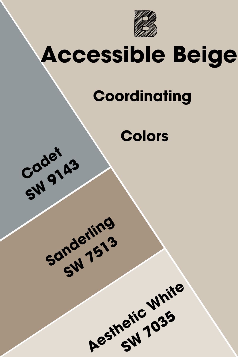 Accessible Beige Coordinating Colors 