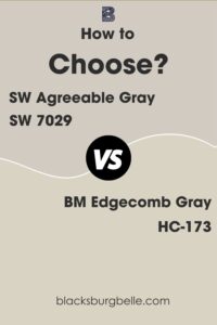 Agreeable Gray Vs Edgecomb Gray