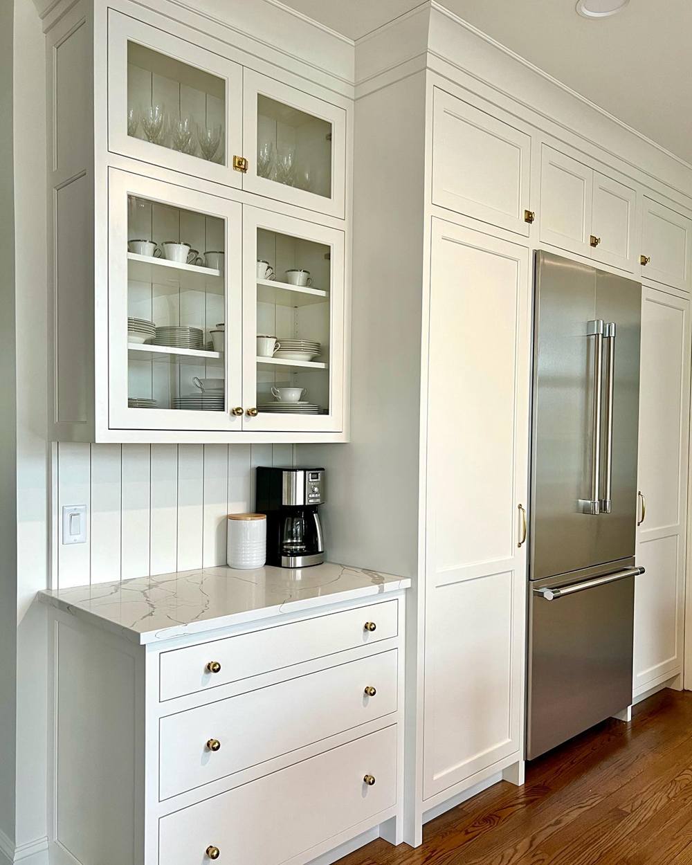 Alabaster on Cabinets