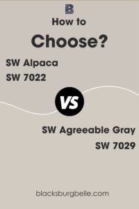 Alpaca Vs Agreeable Gray