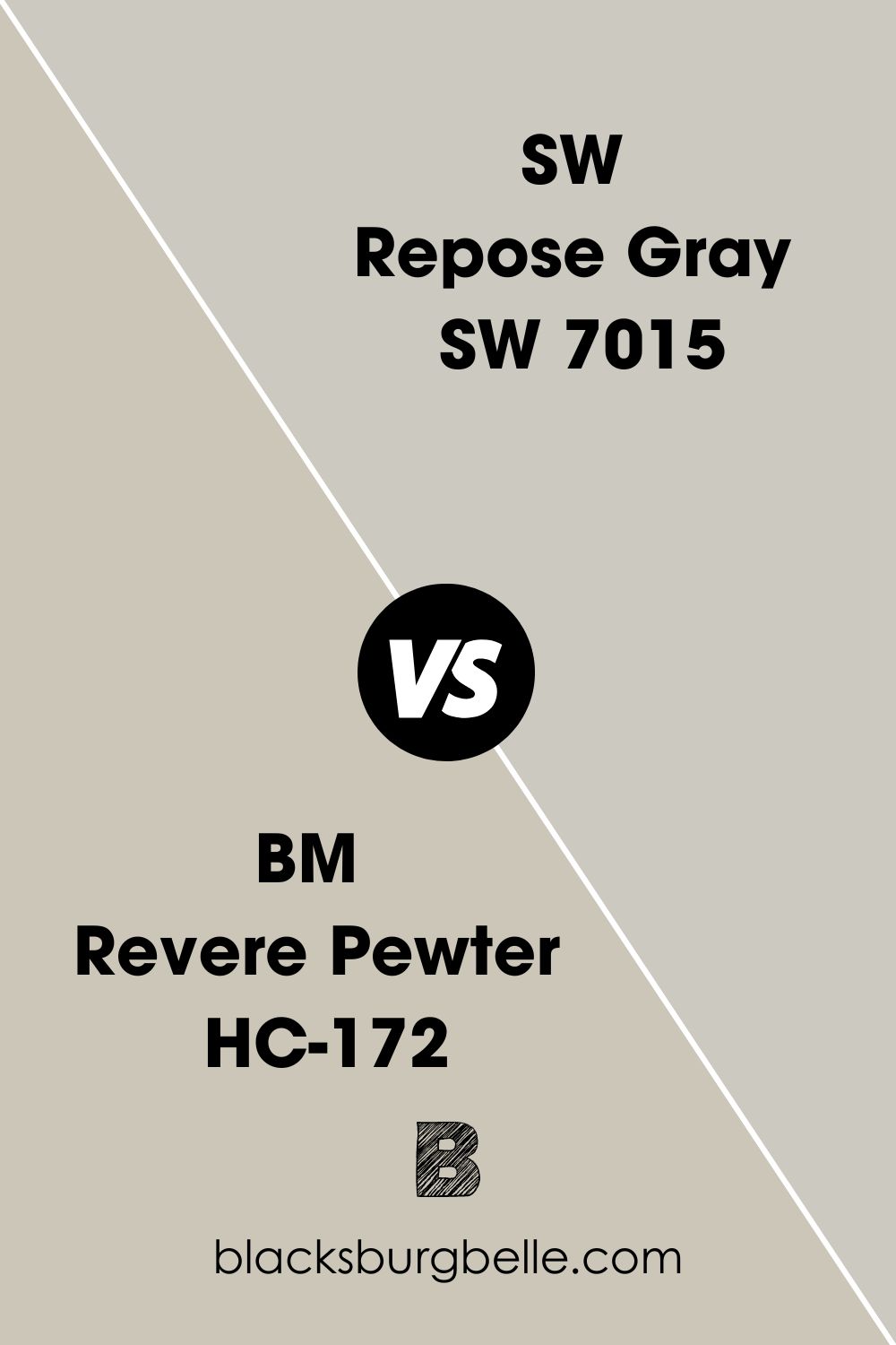 BM Revere Pewter HC-172