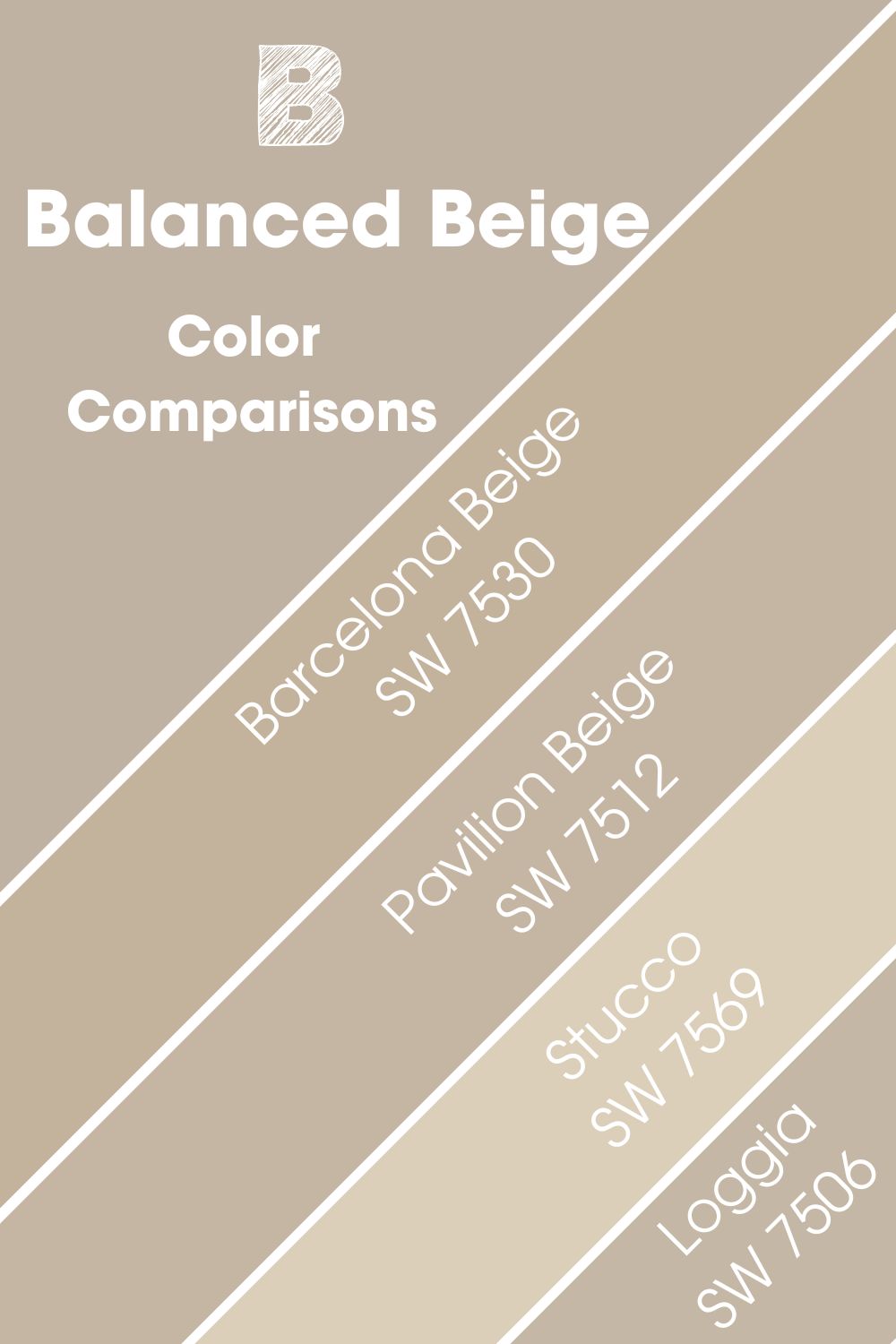 Balanced Beige Color Comparisons 