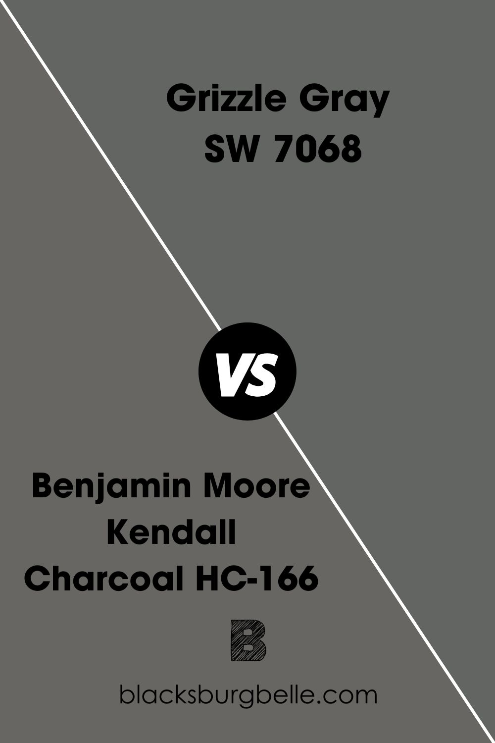 Benjamin Moore Kendall Charcoal HC-166