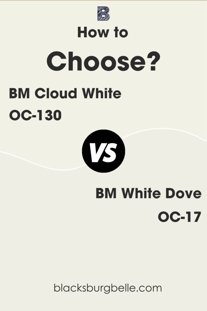 Cloud White Vs White Dove
