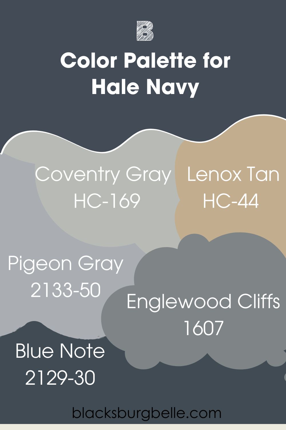 Color Palette For Hale Navy