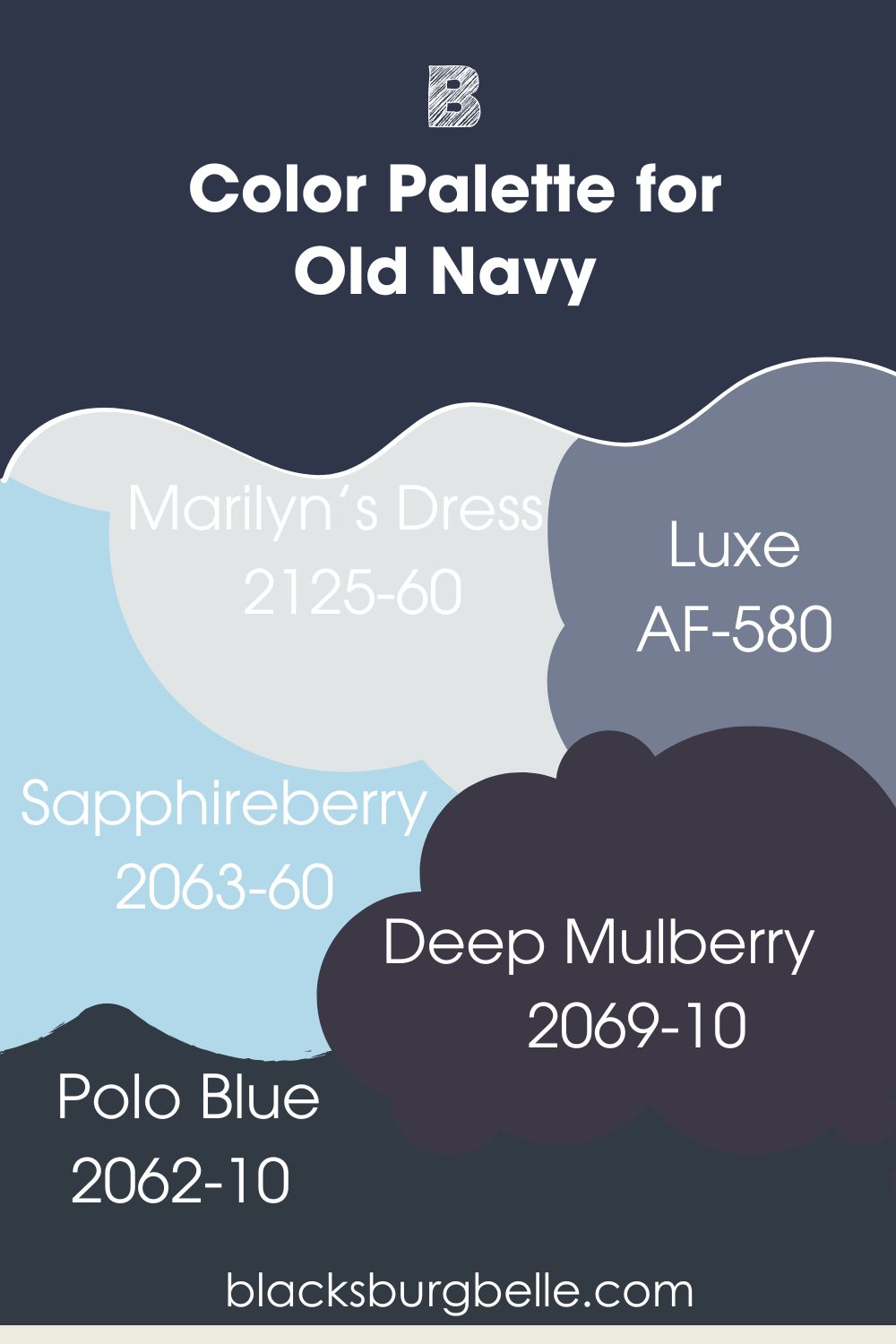 Color Palette For Old Navy