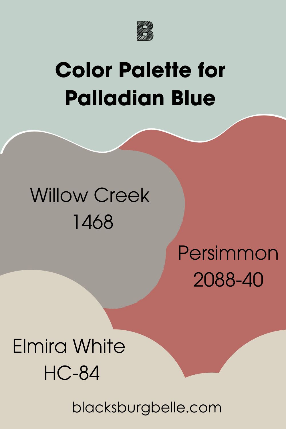 Color Palette for BM Palladian Blue
