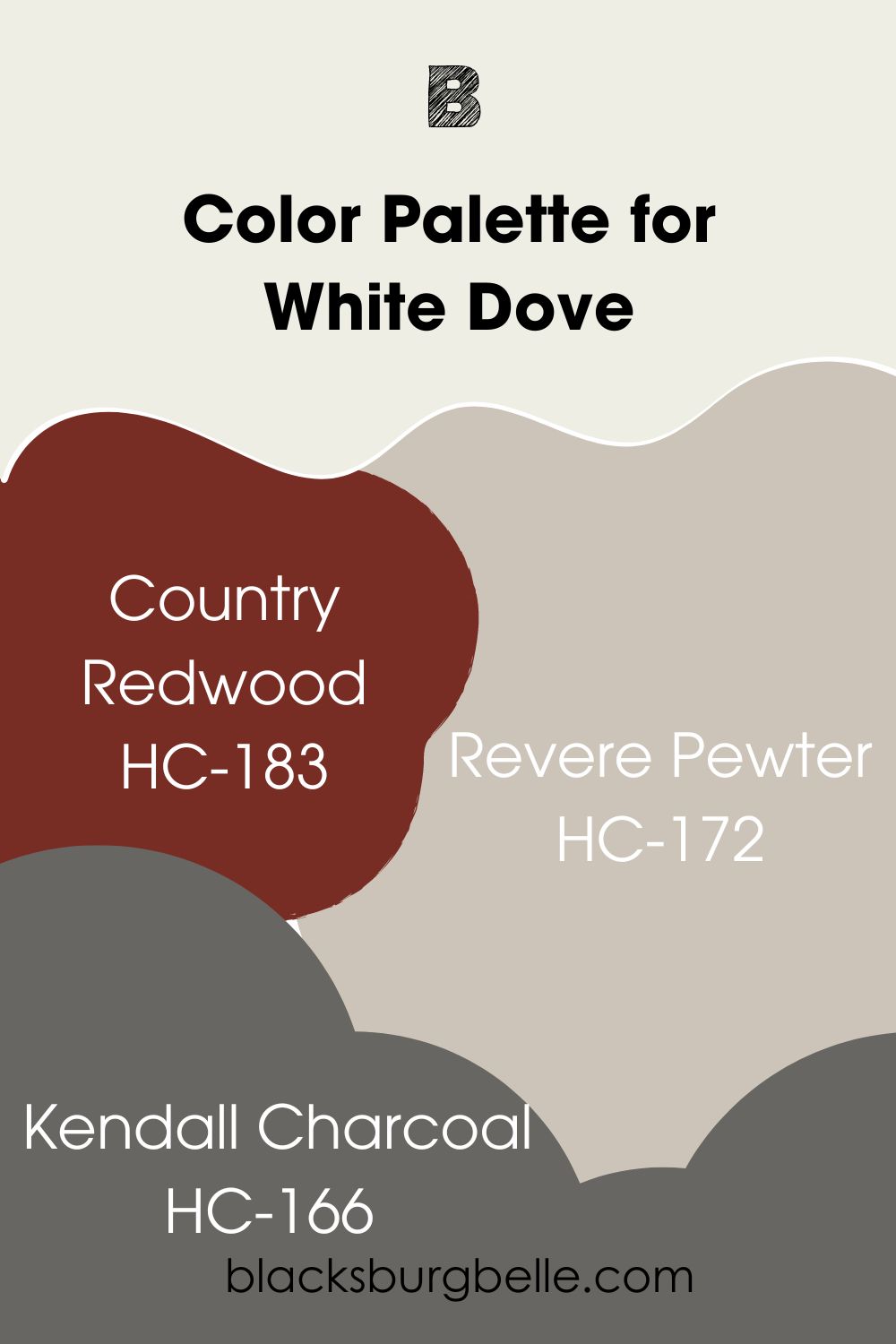 Color Palette for BM White Dove