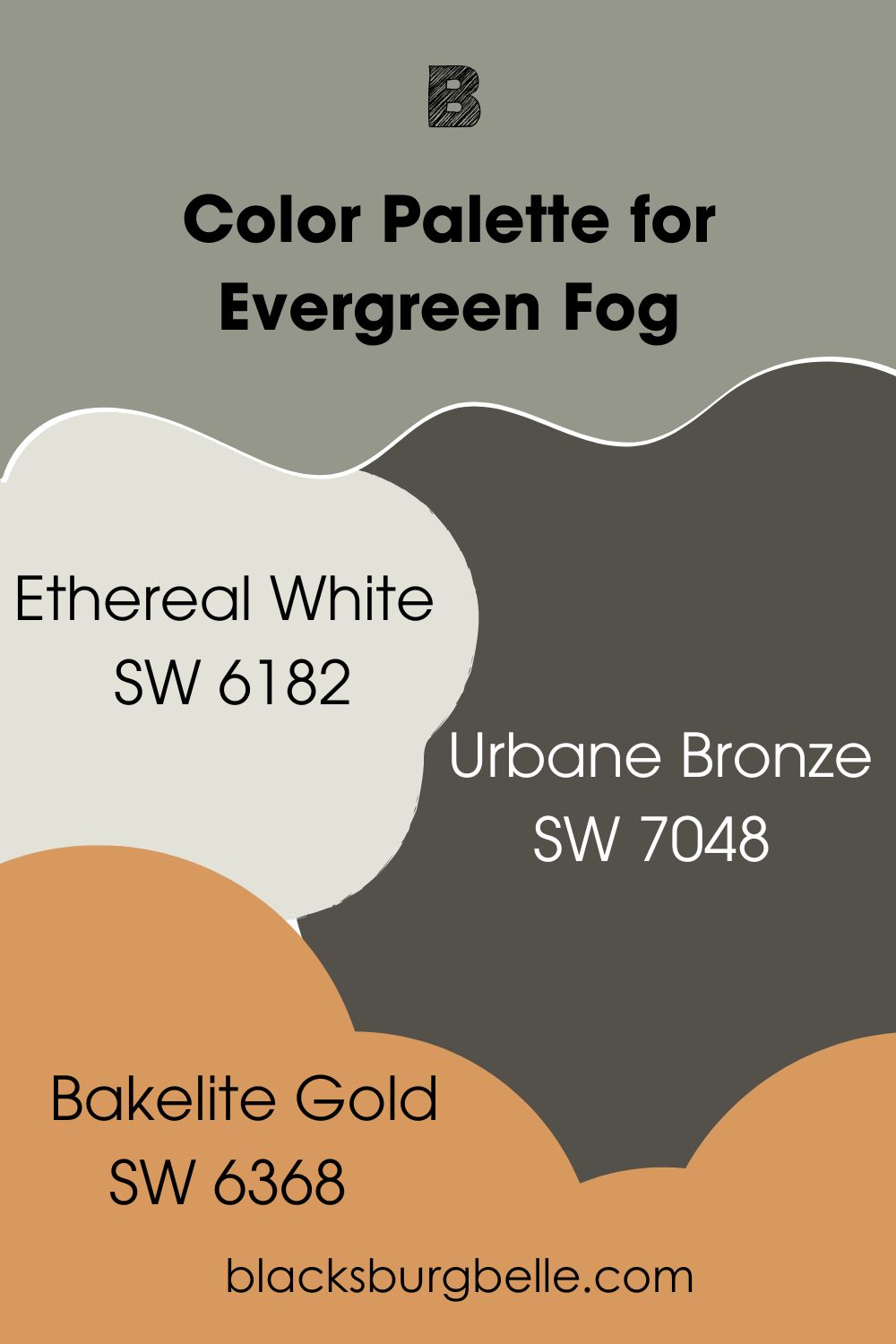 Color Palette for Evergreen Fog