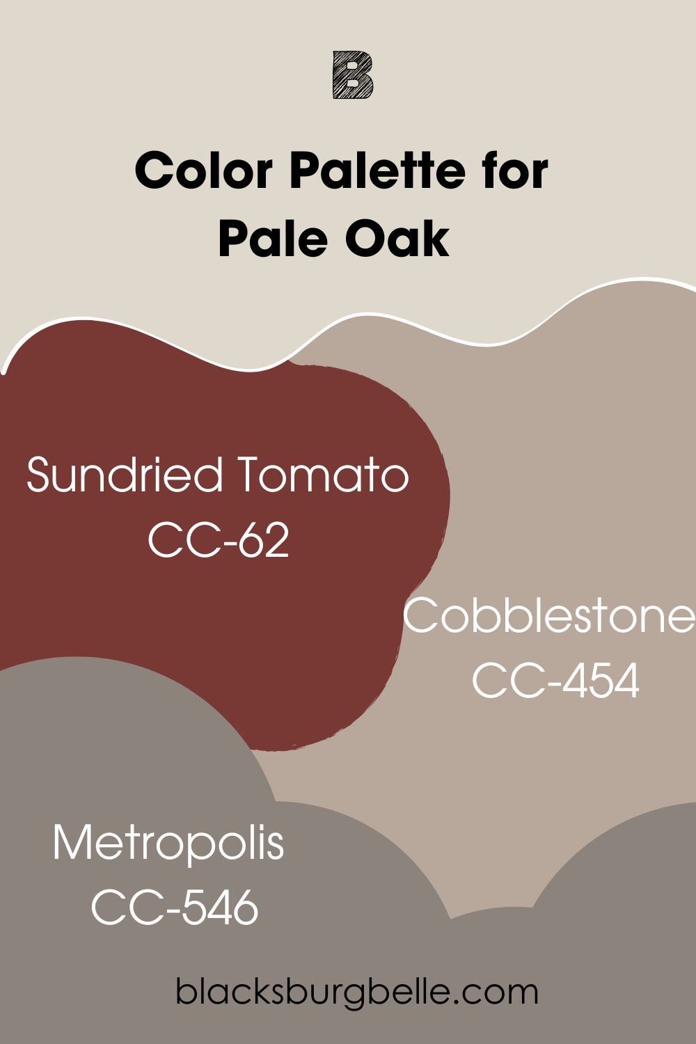 Color Palette for Pale Oak