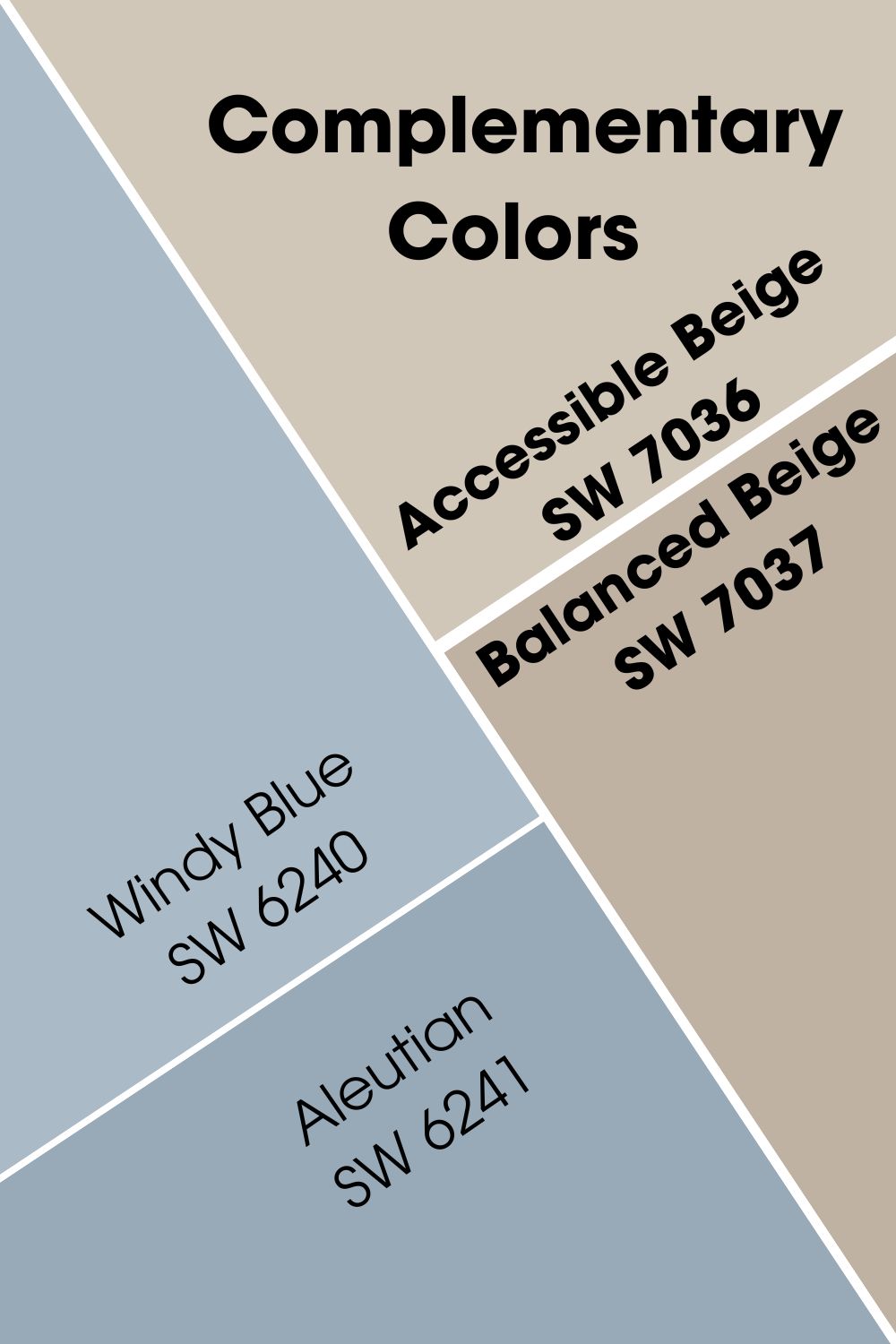 Complementary Colors for Accessible Beige and Balanced Beige  