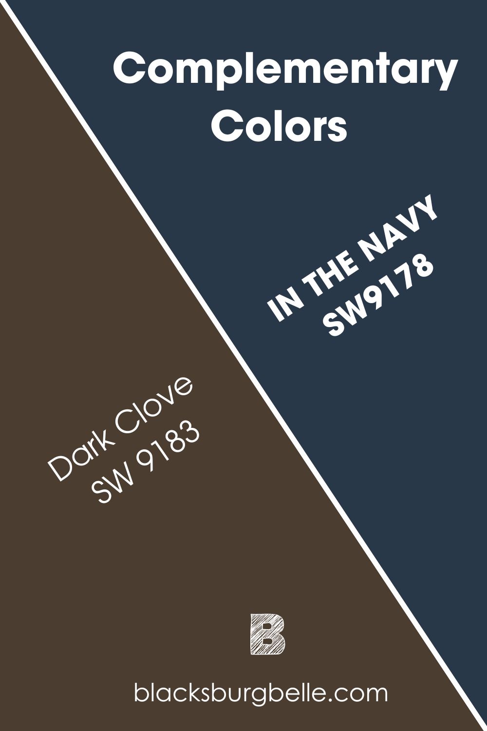 Complementary Colors for IN THE NAVY