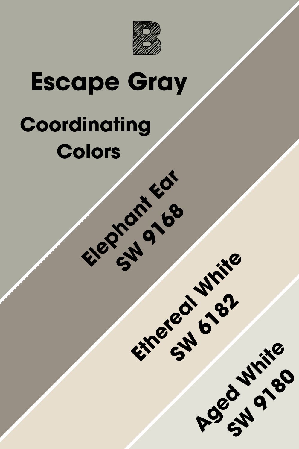  Escape Gray Coordinating Colors