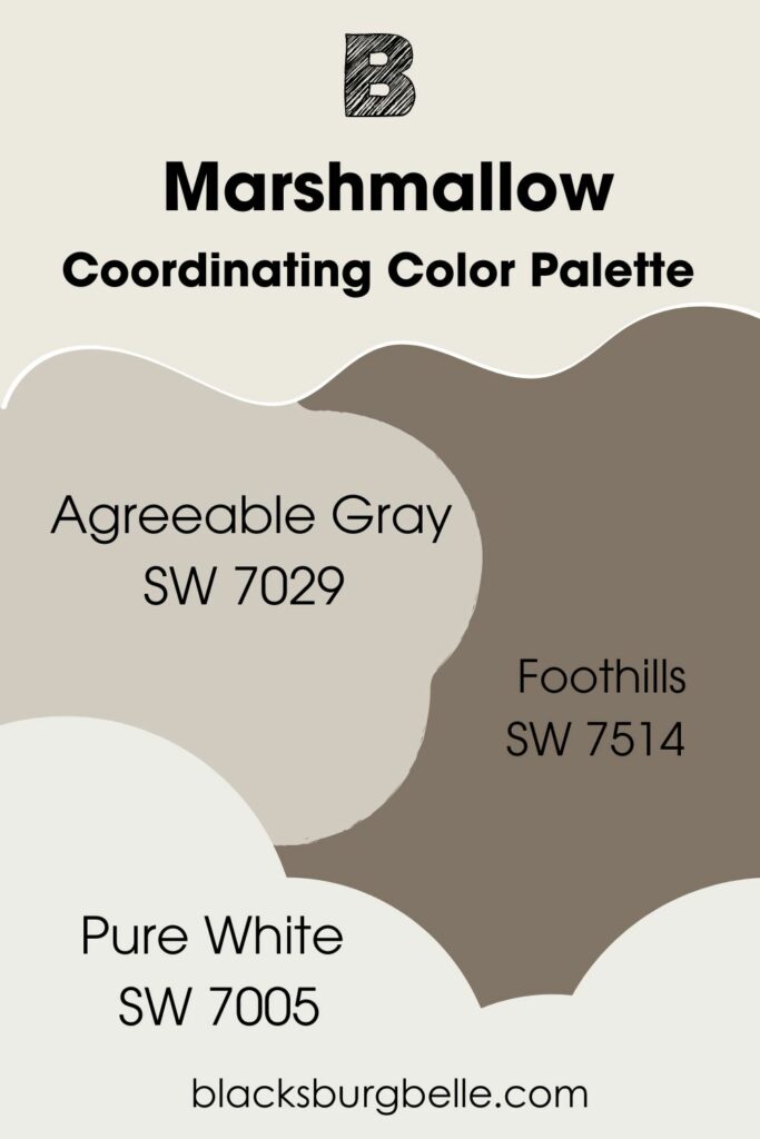 Sherwin Williams Marshmallow SW 7001 Review & Inspiration