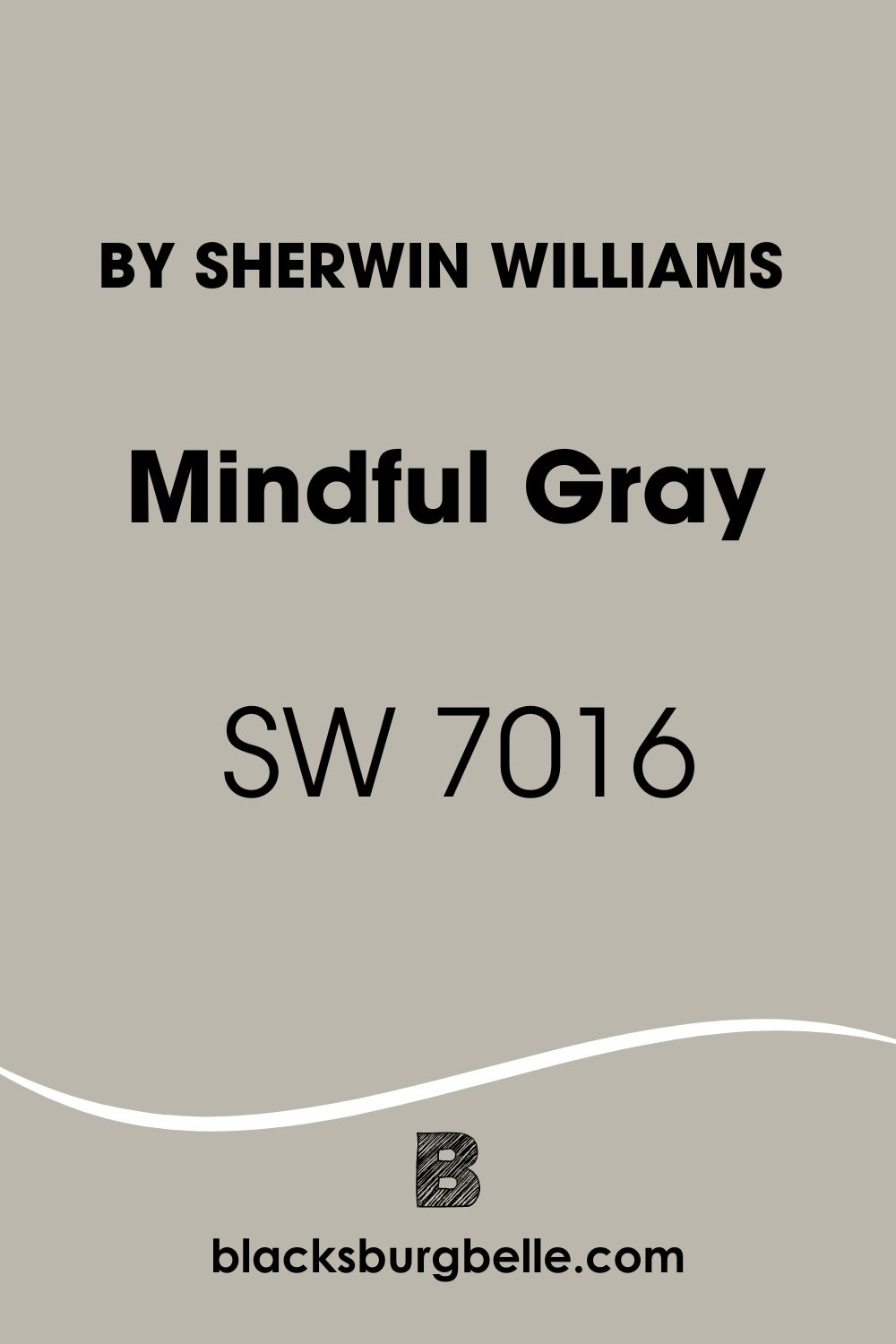  Mindful Gray SW 7016 