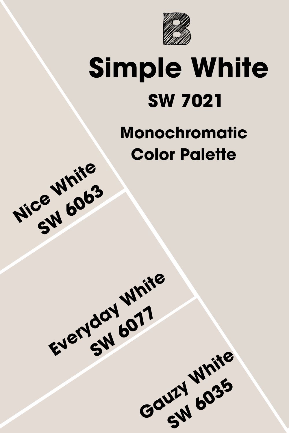 Monochromatic Color Palette 