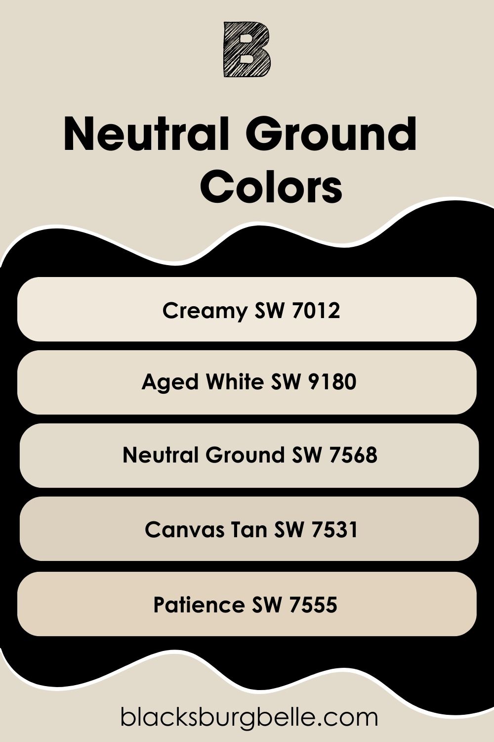 Neutral Ground Color Strip