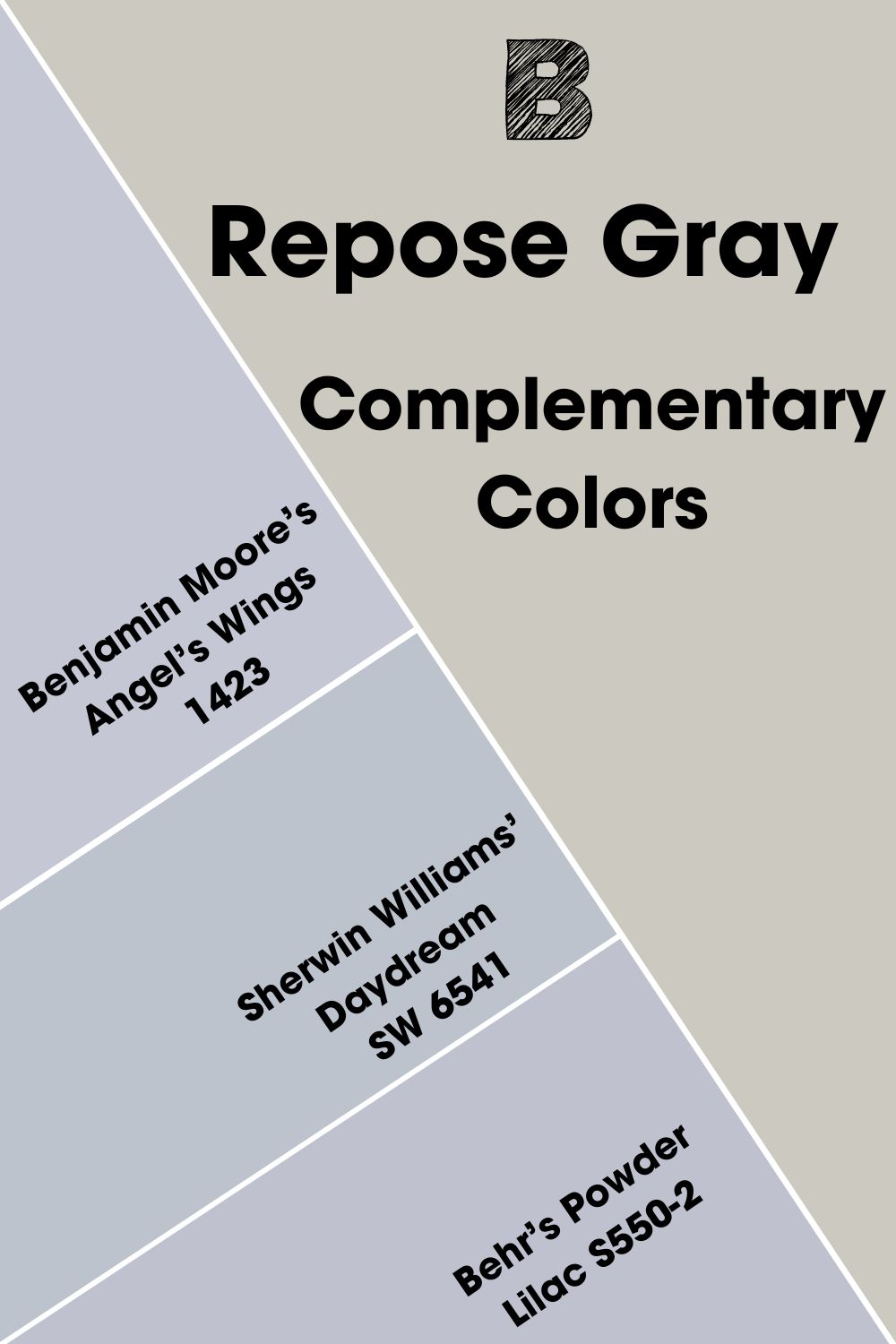 Repose Gray Complementary Colors