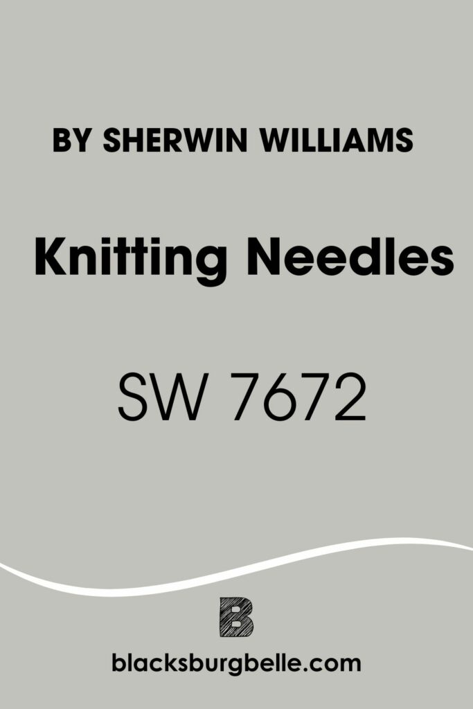 Sherwin Wiliams Knitting Needles SW 7672