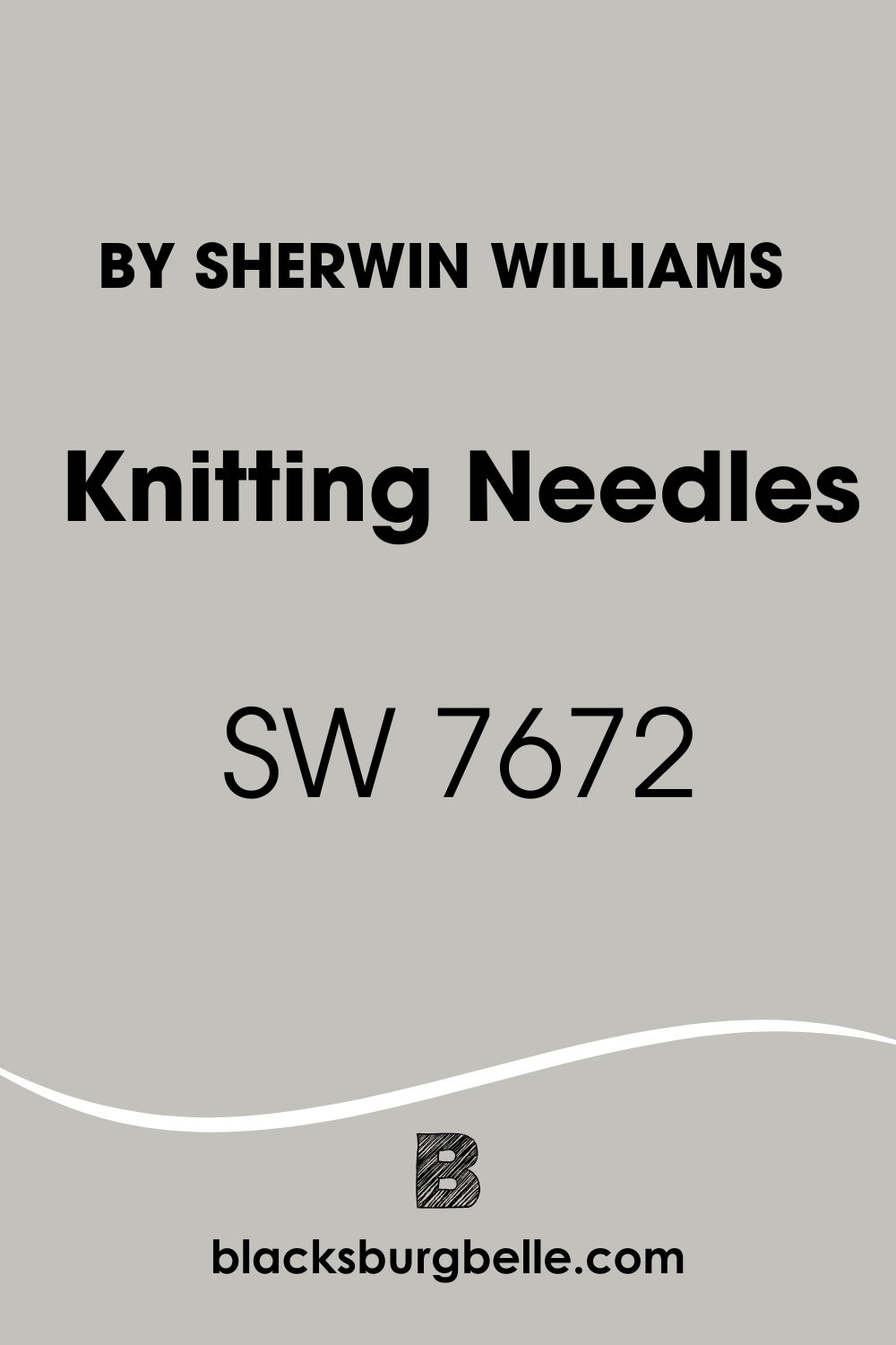 Sherwin Wiliams Knitting Needles SW 7672