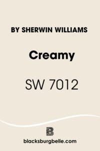 Sherwin Williams Creamy SW 7012