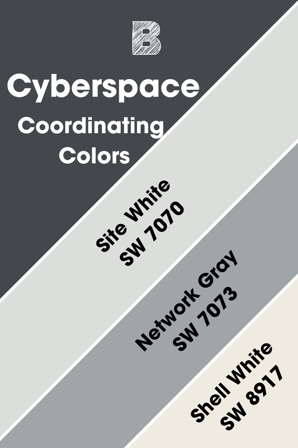 Sherwin Williams Cyberspace Coordinating Colors