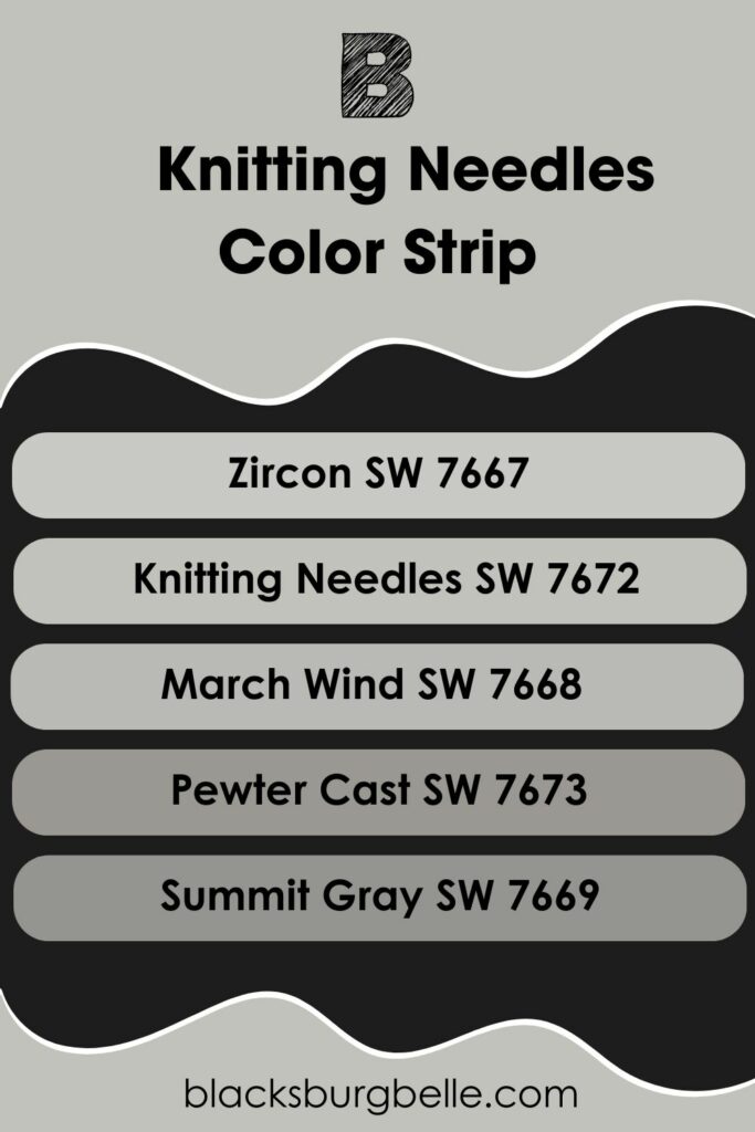 Sherwin Wiliams Knitting Needles SW 7672: Paint Color Review