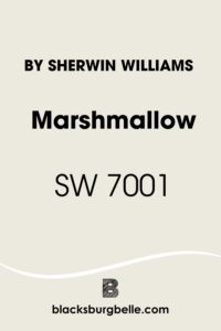 Sherwin Williams Marshmallow SW 7001