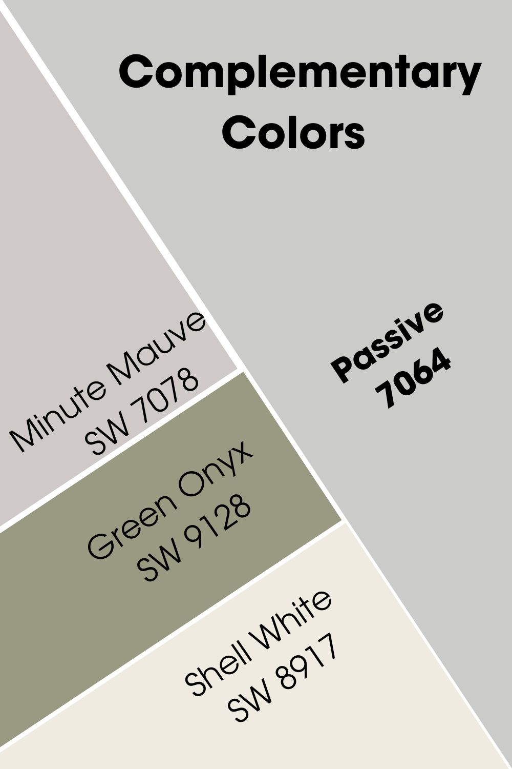Sherwin Williams Passive (SW 7064) Complementary Color