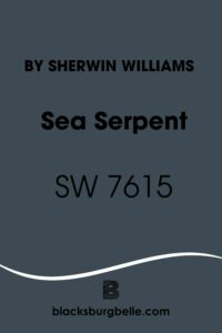 Sherwin Williams Sea Serpent SW 7615
