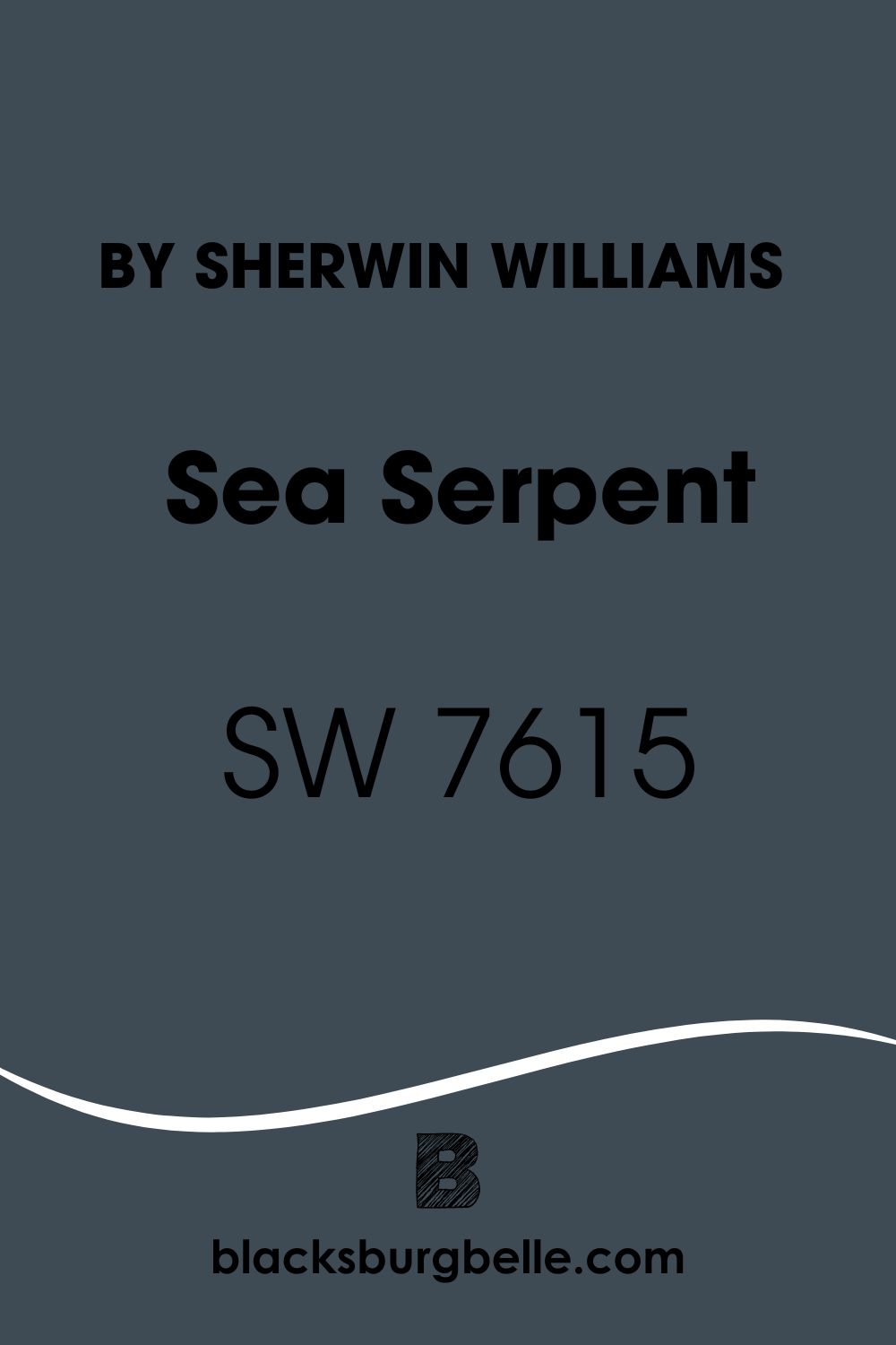 Sherwin Williams Sea Serpent SW 7615