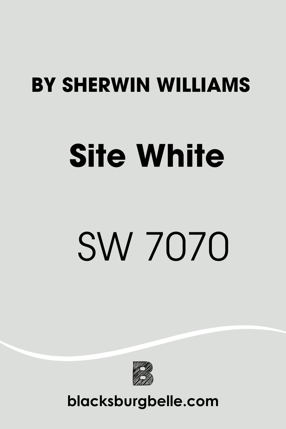 Sherwin Williams Site White SW 7070