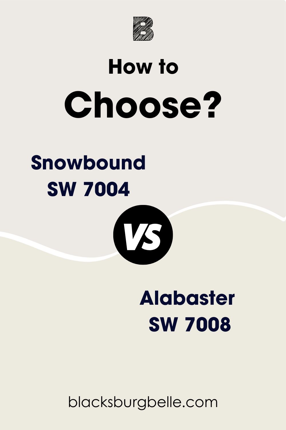 Sherwin Williams Snowbound vs Alabaster How to Choose