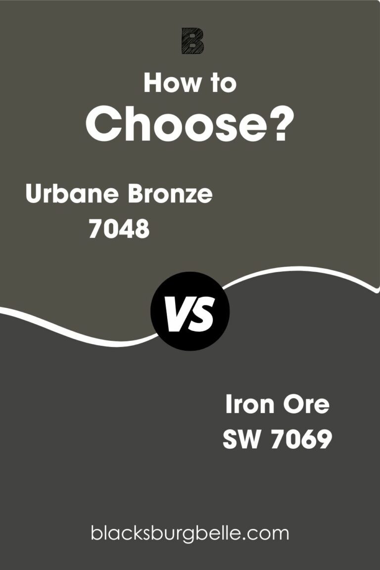 Sherwin Williams Urbane Bronze vs Iron Ore