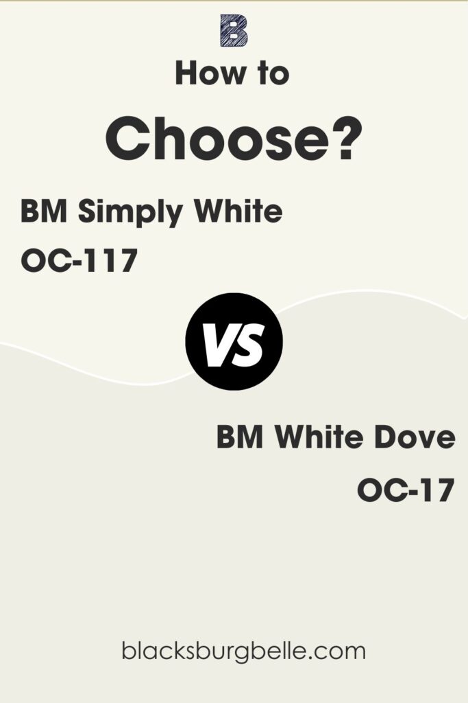 Simply White Vs White Dove