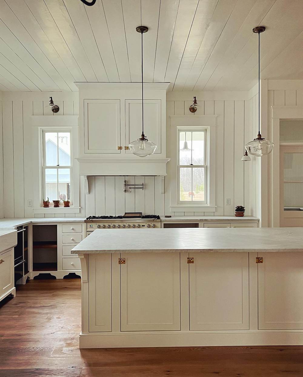 Simply White on Cabinets