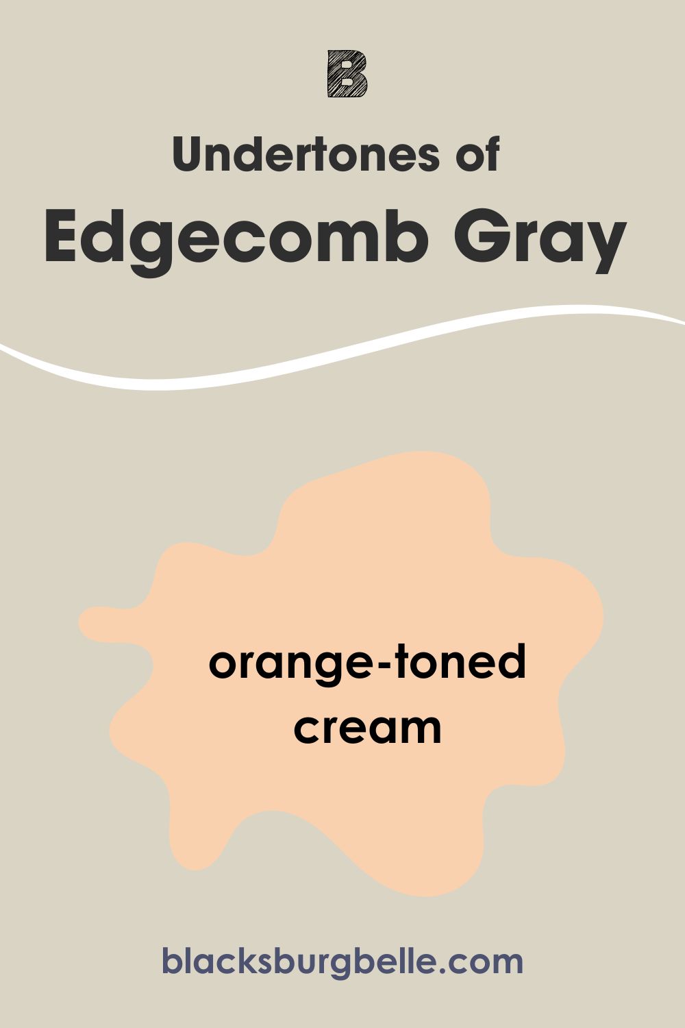 Undertones of Edgecomb Gray