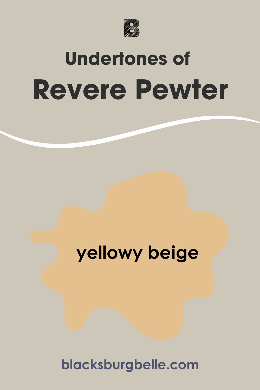 Undertones of Revere Pewter