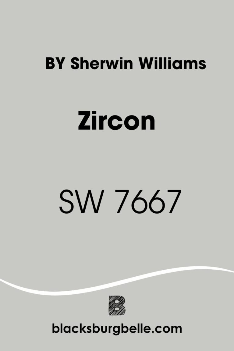 BY Sherwin Williams Zircon SW 7667