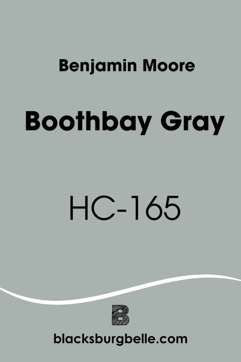 Benjamin Moore Boothbay Gray HC-165