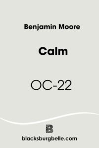 Benjamin Moore Calm OC-22