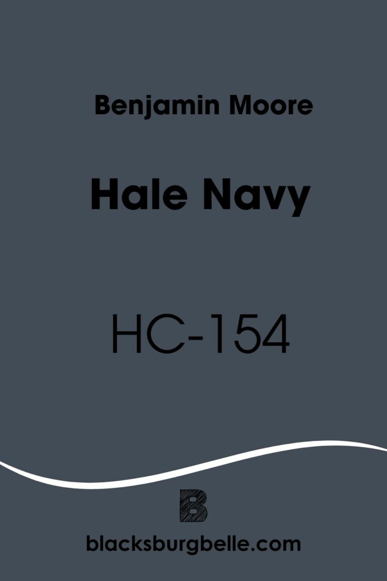 Benjamin Moore Hale Navy HC-154
