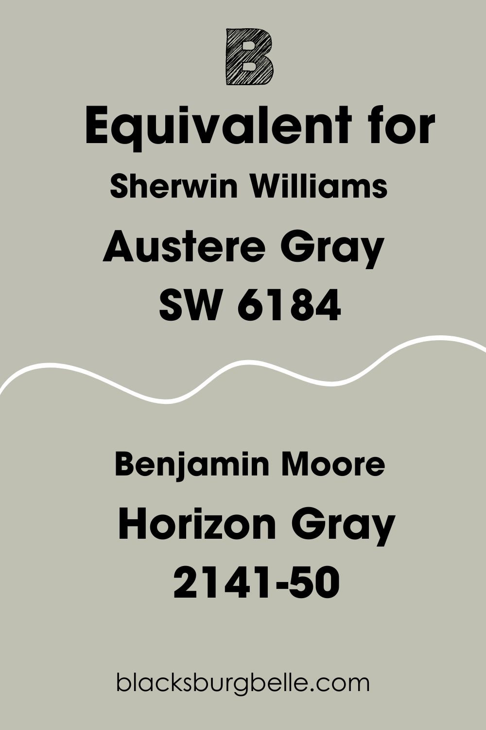 Benjamin Moore Horizon Gray 2141-50