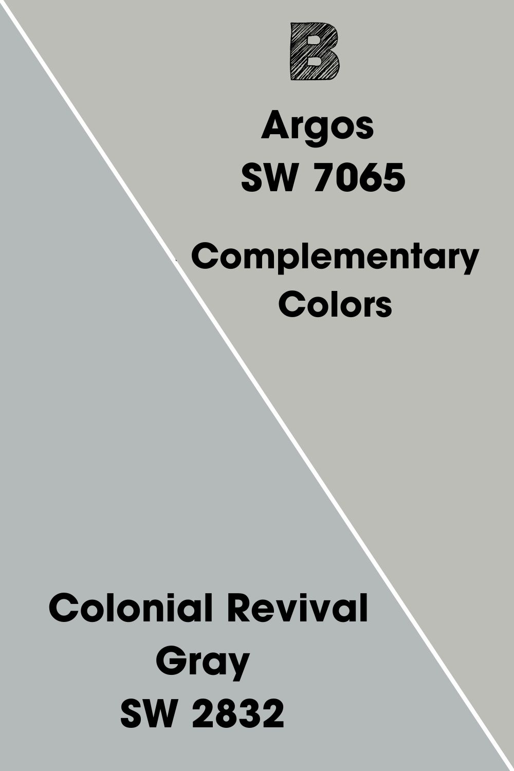 Colonial Revival Gray SW 2832 