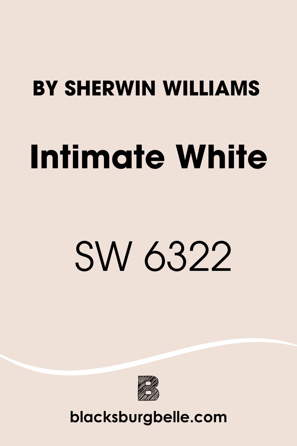Intimate White SW 6322 