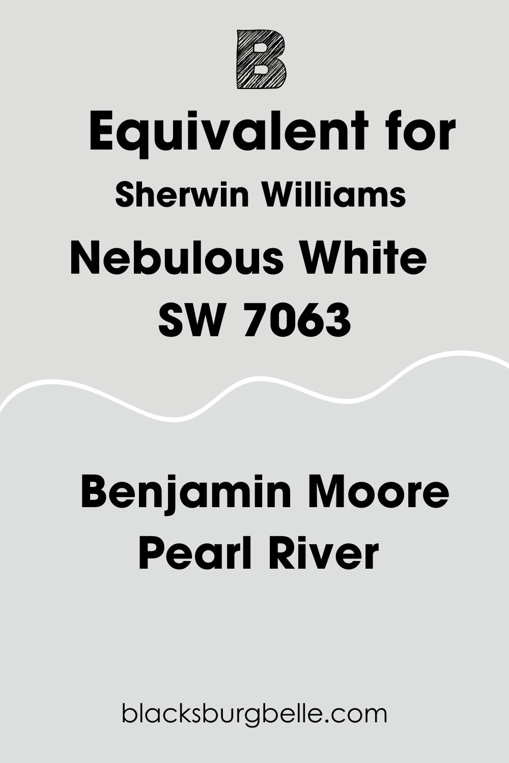 Nebulous White SW 7063