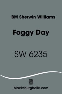 Sherwin Williams Foggy Day SW 6235