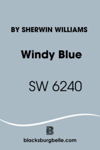 Sherwin-Williams Windy Blue SW 6240