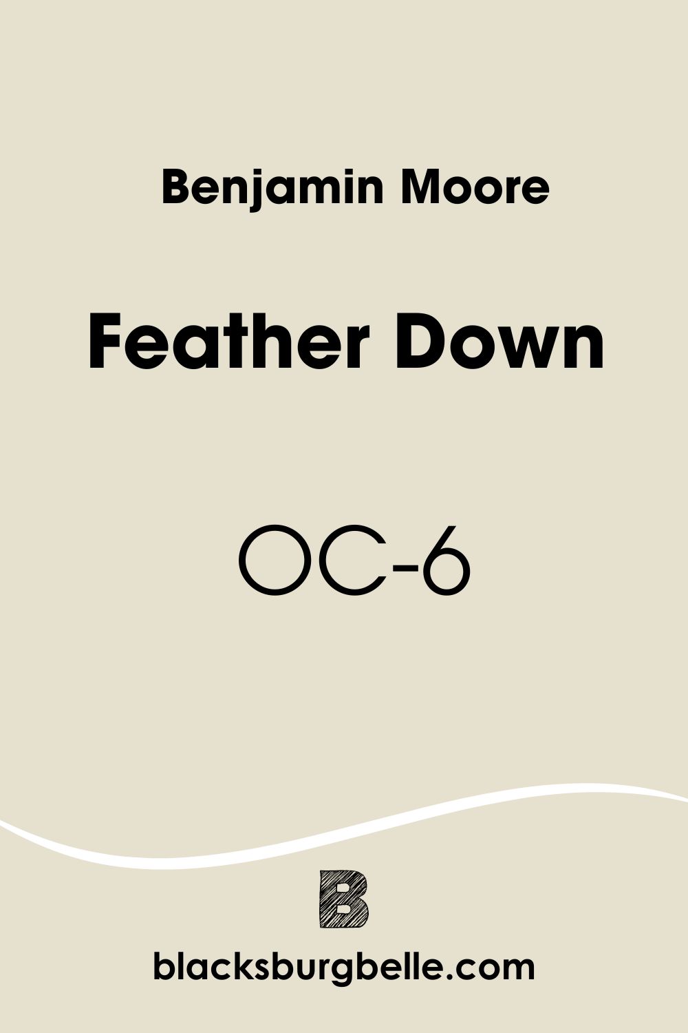Benjamin Moore Feather Down OC-6